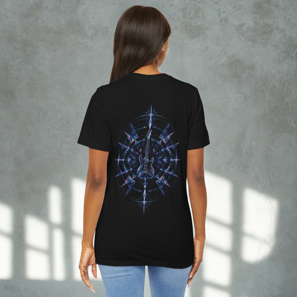 Guitar Kaleidoscope Mind T-Shirt