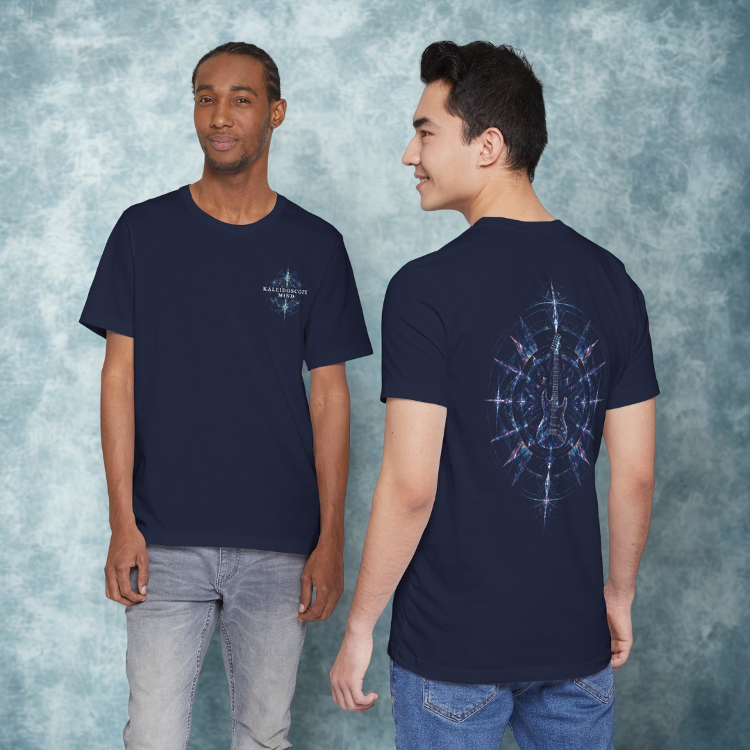 Guitar Kaleidoscope Mind T-Shirt