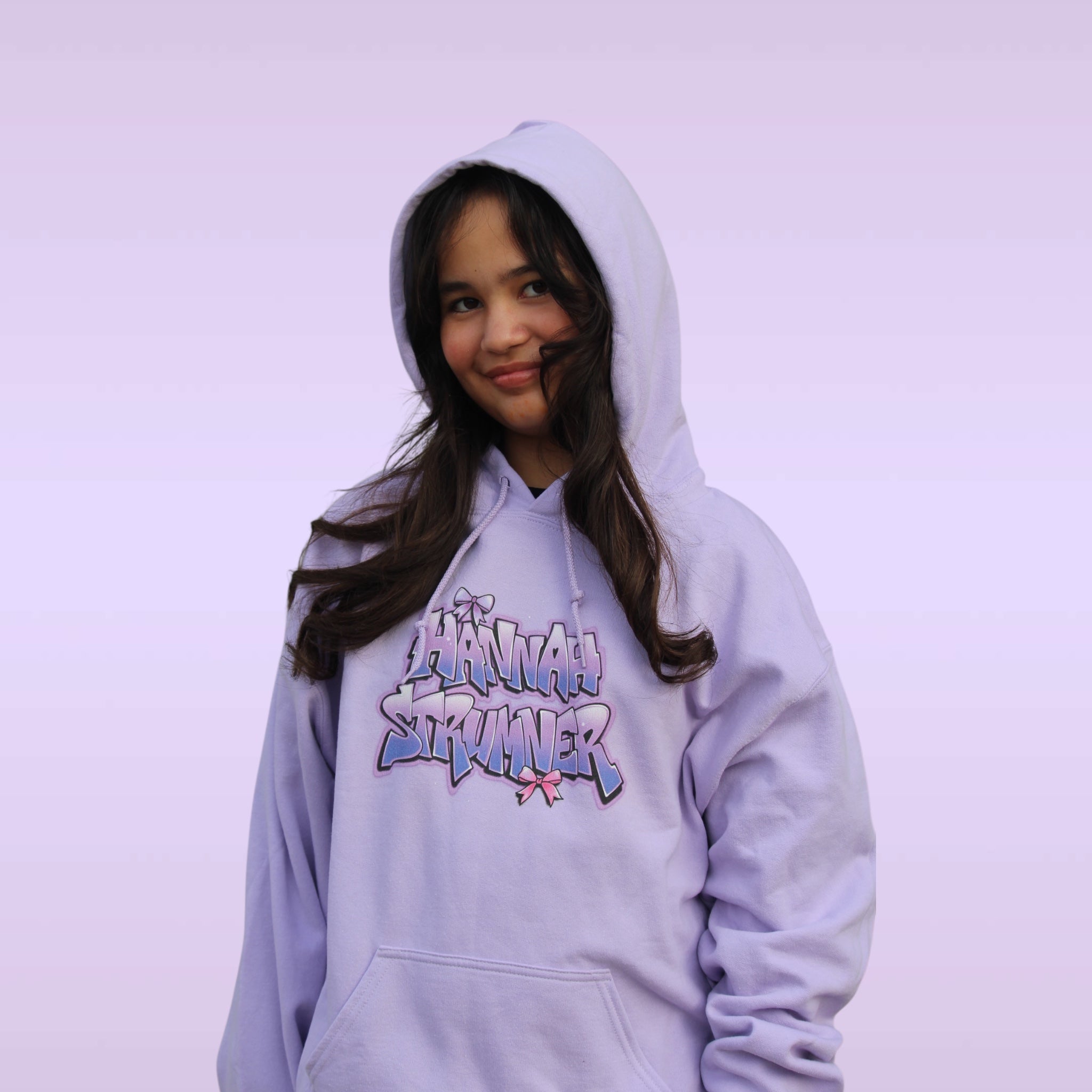 Hannah Strumner Hoodie (Light Pink or Orchid)