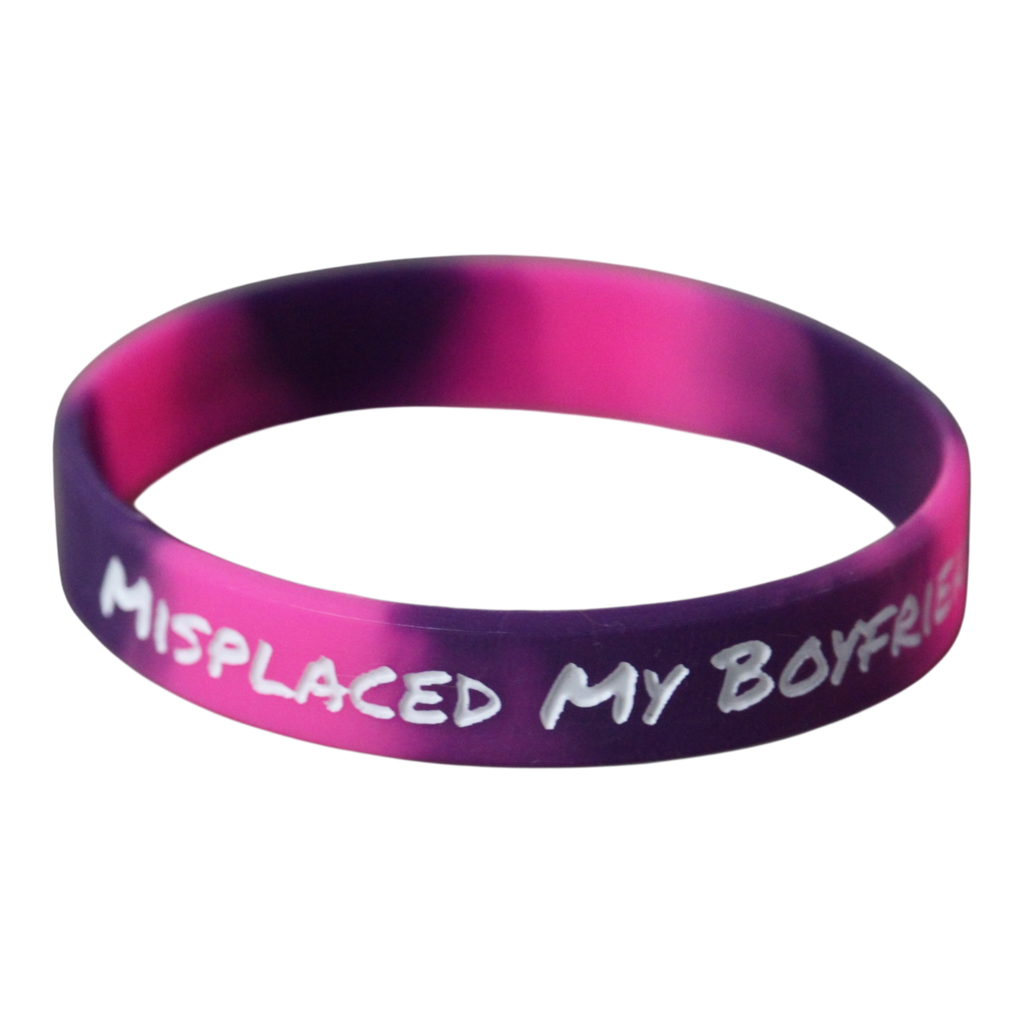 Misplaced My Boyfriend Wristband